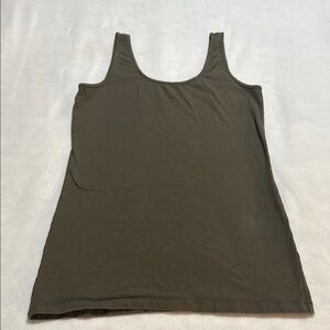 Maurices Green Fitted Sleeveless Tank Top